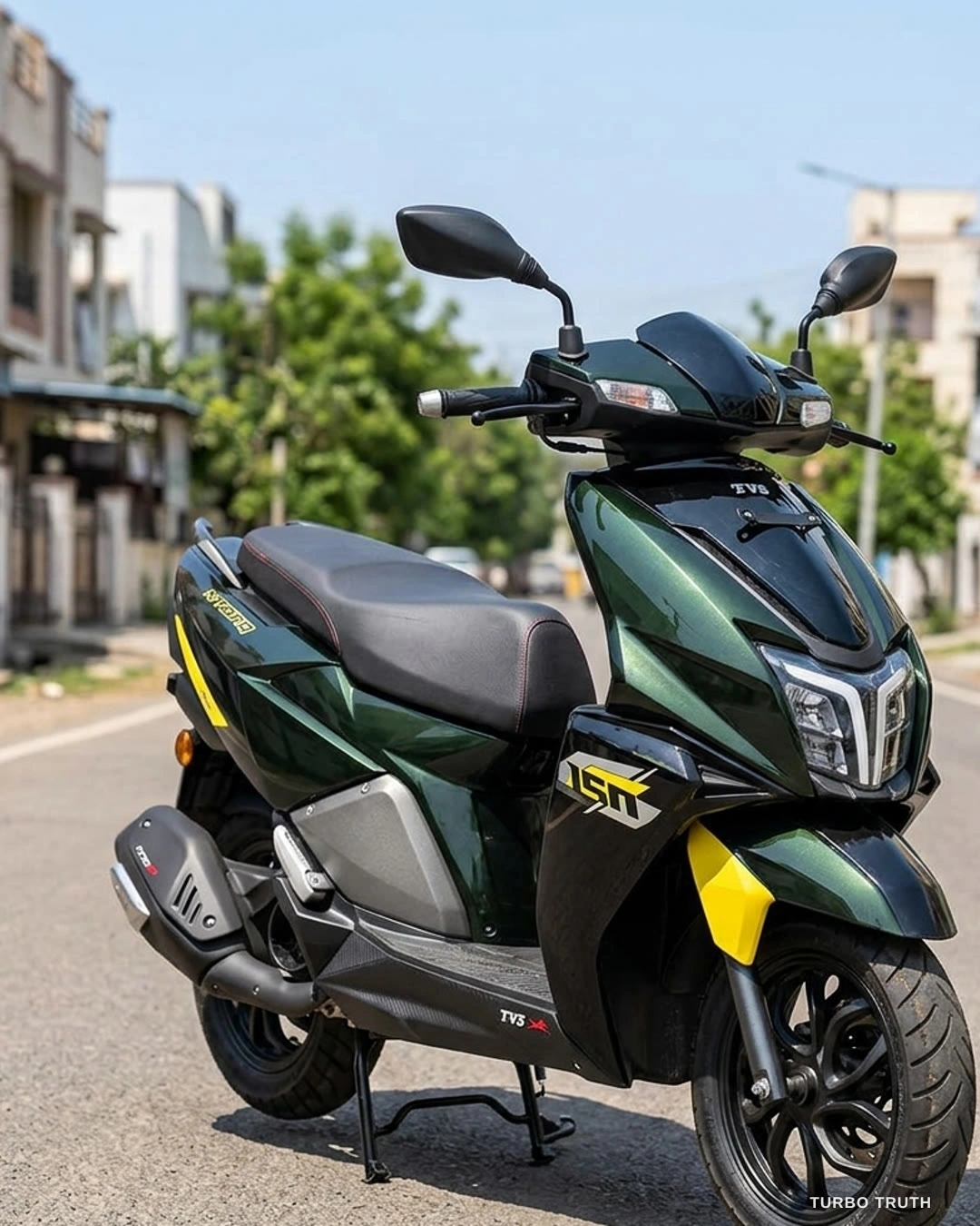 TVS Ntorq 150 gets a new Black-Green colour ahead of Diwali 2026